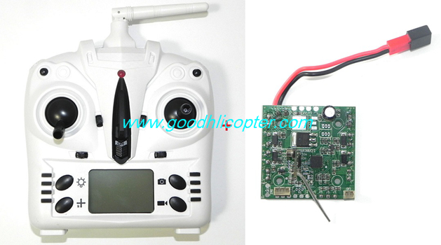 JJRC X6 H16 H16C YiZhan Headless quadcopter parts Pcb board + Transmitter - Click Image to Close